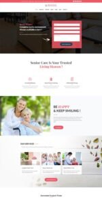Senior Care - Elder Citizen Support WordPress Theme