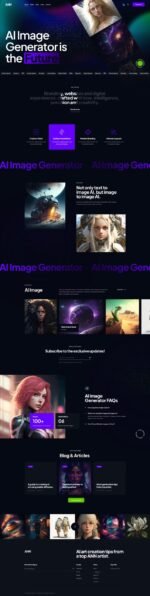 ANN - AI & Artificial Neural Network WordPress Theme + Stable Diffusion