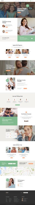 Callie Britt | Family Counselling Psychology WordPress Theme