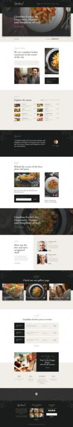Giardino | An Italian Restaurant & Cafe WordPress Theme