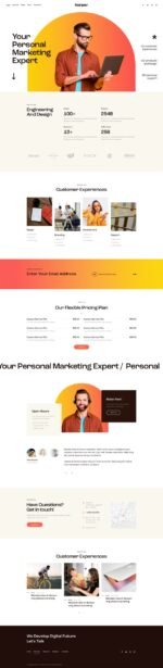 Harper - Copywriter & Marketing Specialist WordPress Theme
