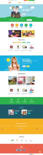Juno Kids Toys & Games Store WordPress Theme