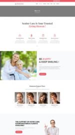 Senior Care - Elder Citizen Support WordPress Theme