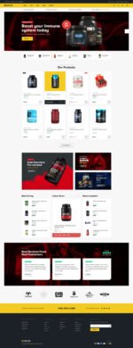 Supplero - Supplement Store WooCommerce Theme