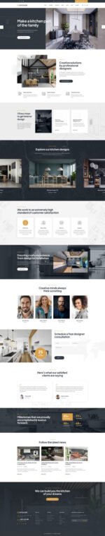 Kitchor - Interior Design WordPress Theme
