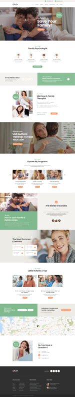 Callie Britt | Family Counselling Psychology WordPress Theme