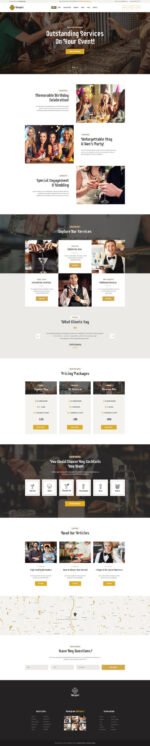 Daiquiri | Bartender Services & Catering Cocktail WordPress Theme