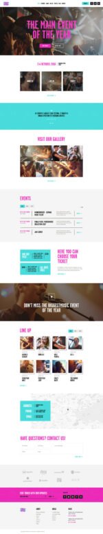EmojiNation | Night Club & Concert Event WordPress Theme