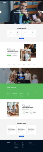 Invetex | Business Consulting & Investments WordPress Theme