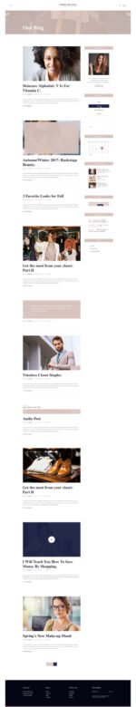 S.King | Personal Stylist and Fashion Blogger WordPress Theme