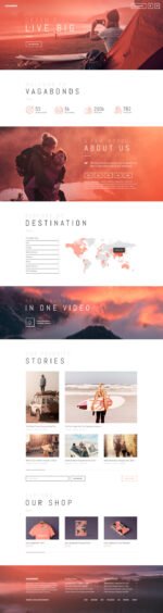 Vagabonds | Personal Travel & Lifestyle Blog WordPress Theme