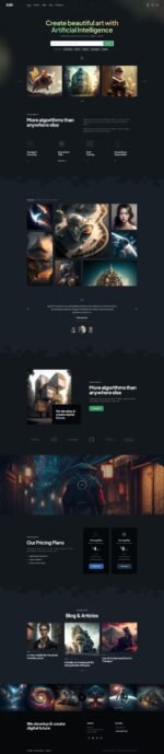 ANN - AI & Artificial Neural Network WordPress Theme + Stable Diffusion