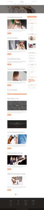 Emberlyn | Personal Stylist & Fashion Clothing WordPress Theme