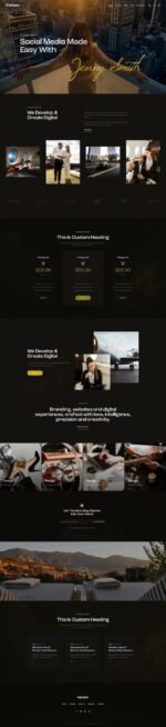 Harper - Copywriter & Marketing Specialist WordPress Theme