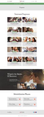 Pinevale | Addiction Recovery and Rehabilitation Center WordPress Theme