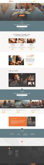 Planet Shakers | Church & Religion WordPress Theme
