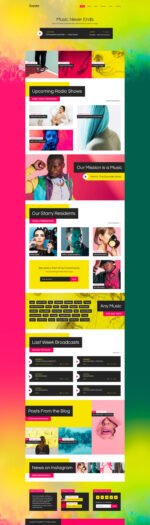 Sounder | Online Internet Radio Station WordPress Theme + RTL
