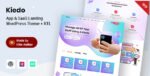 Kiedo - App & SaaS Software Landing WordPress Theme