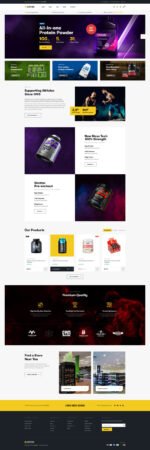 Supplero - Supplement Store WooCommerce Theme