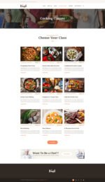 Basil | Cooking Classes and Workshops WordPress Theme