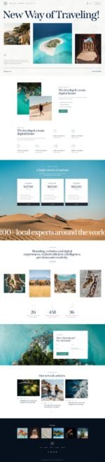 Belicia - Luxury Resort & Hotel WordPress Theme