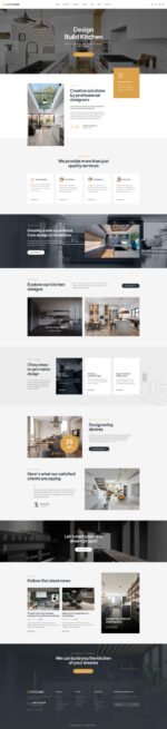 Kitchor - Interior Design WordPress Theme