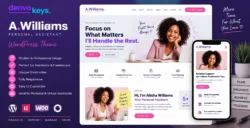 A.Williams | Assistant & Administrative Services WordPress Theme