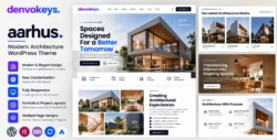 Aarhus - Modern Architecture WordPress Theme