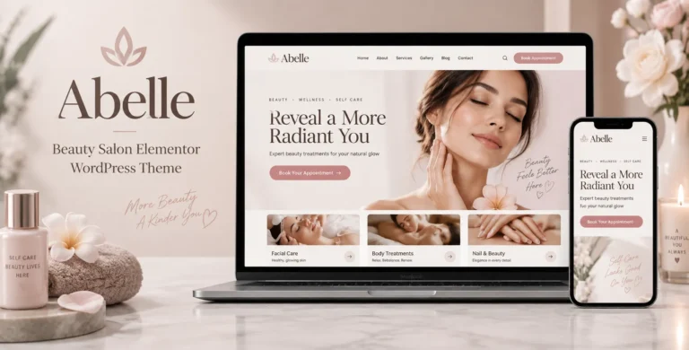 Abelle – Beauty Salon Elementor WordPress Theme