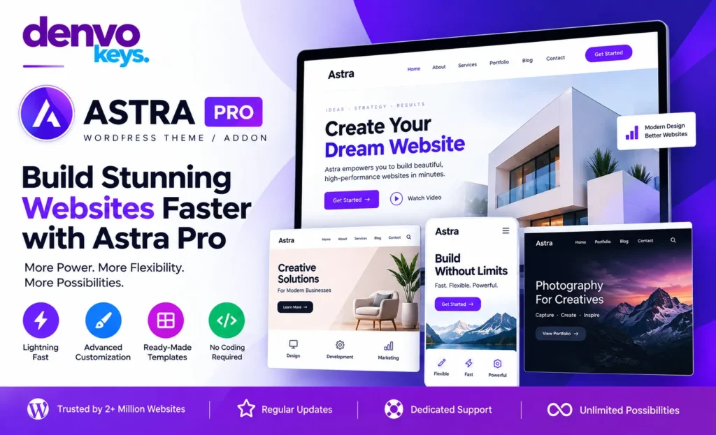 Astra Pro WordPress Plugin (Astra Pro Theme / Astra Addon)
