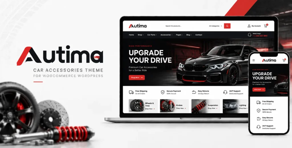 Autima – Car Accessories Theme for WooCommerce WordPress