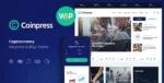 Coinpress | ICO Cryptocurrency Magazine & Blog WordPress Theme
