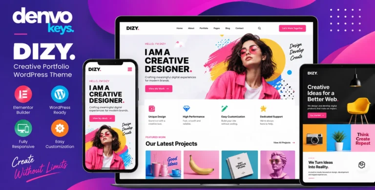 Dizy - Creative Portfolio Theme