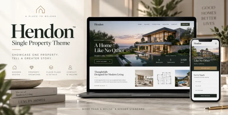 Hendon – Single Property Theme