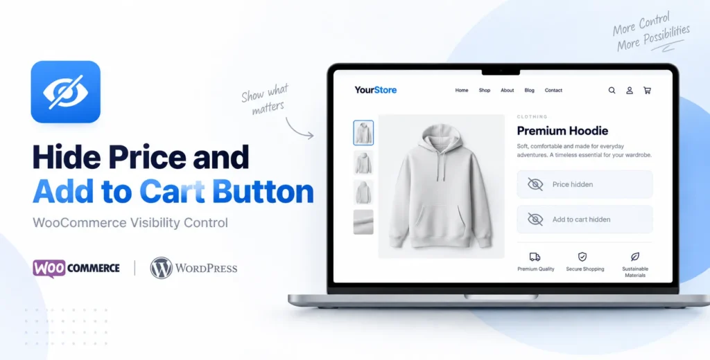 Hide Price and Add to Cart Button