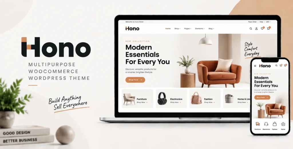 Hono – Multipurpose WooCommerce WordPress Theme