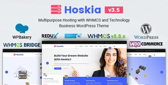 Hoskia | Multipurpose Hosting with WHMCS Theme