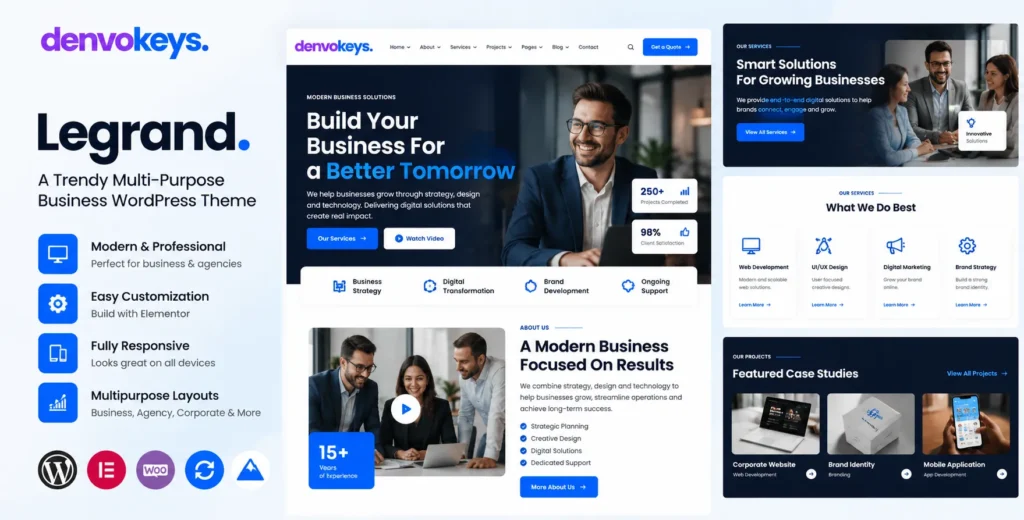 LeGrand | Modern Business WordPress Theme