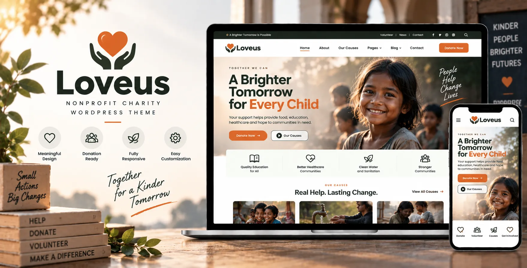Loveus – NonProfit Charity WordPress Theme Loveus – NonProfit Charity WordPress Theme