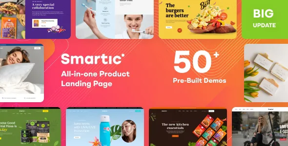 Smartic - Product Landing Page WooCommerce Theme