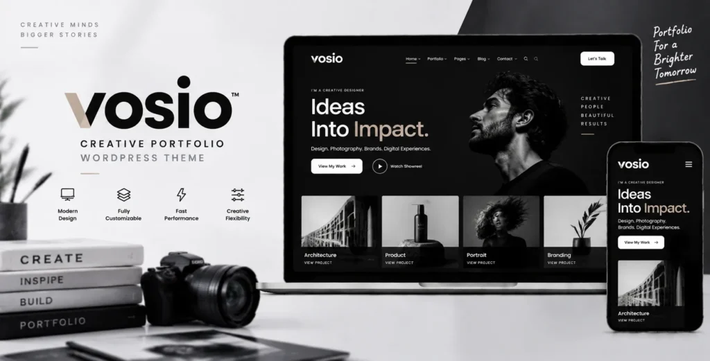 Vosio – Creative WordPress Portfolio