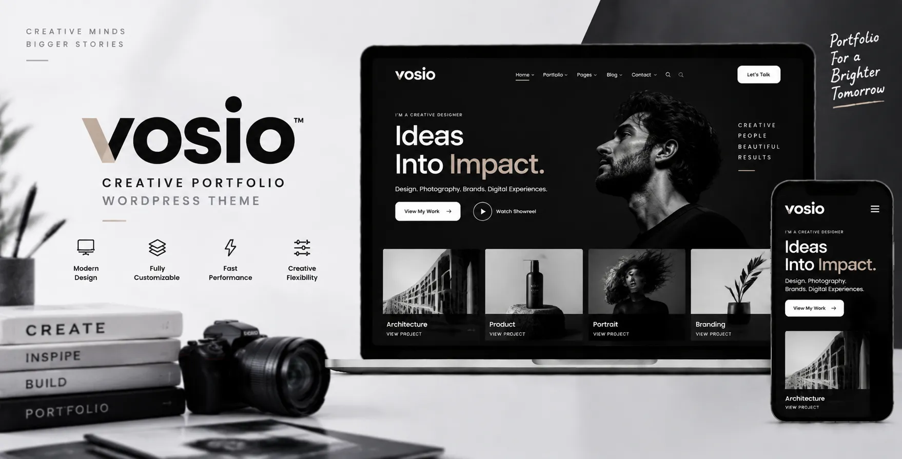 Vosio – Creative WordPress Portfolio Vosio – Creative WordPress Portfolio