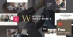 Wizor's | Investments & Business Consulting Insurance WordPress Theme