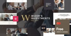Wizor's | Investments & Business Consulting Insurance WordPress Theme