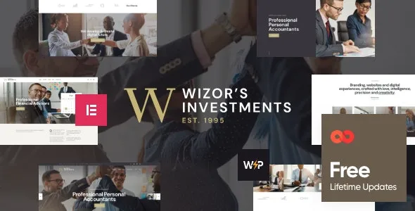 Wizor's | Investments & Business Consulting Insurance WordPress Theme