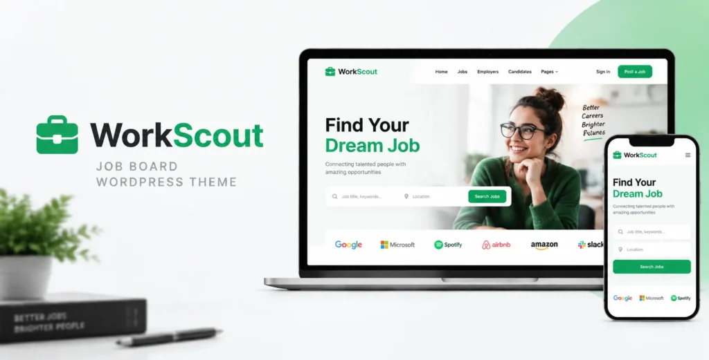 WorkScout – Job Board WordPress Theme