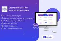 Essential Pricing Plan Switcher for Elementor