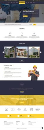 Piko-construct - Construction WordPress Theme