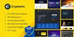 Crypterio - NFT and Crypto Landing Page WordPress Theme