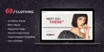 69 Clothing | Brand Store & Fashion Boutique WordPress Theme